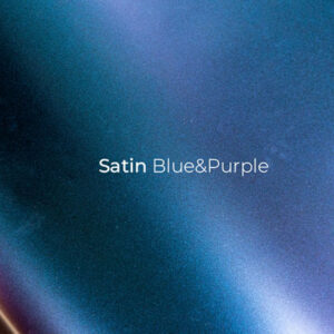 UPPF Satin Blue & Purple Film Swatch