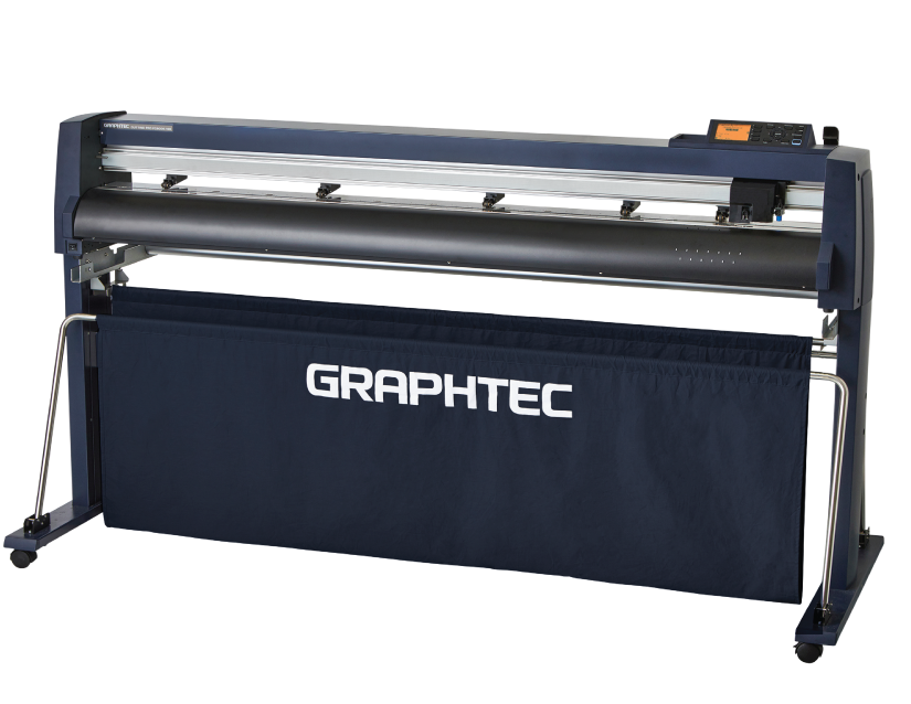 Front view of Graphtec FC9000-160 plotter cutter